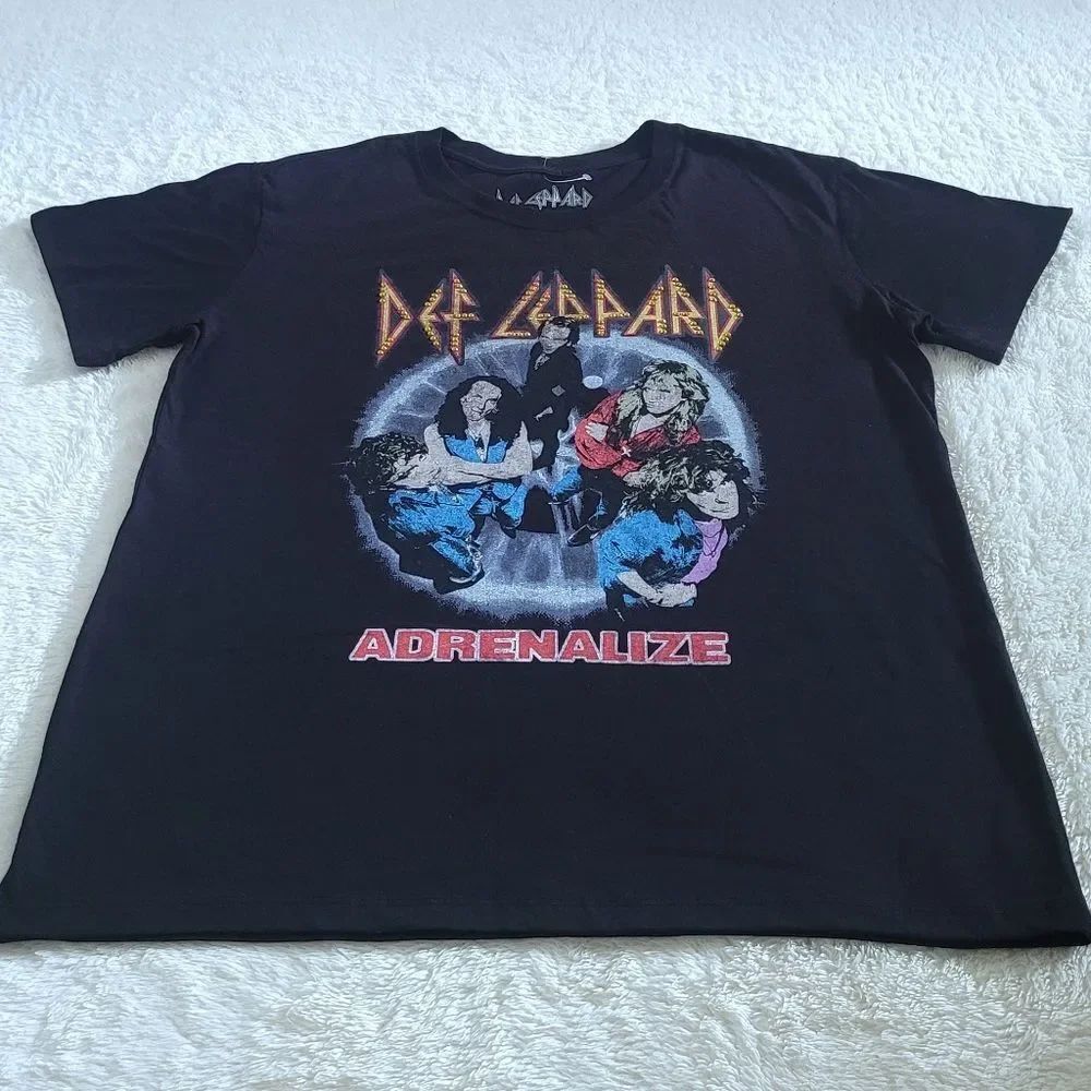 Goodie Two✌️ Sleeves Def🙉 Leppard🐆 "Adrenalize" Graphic Tee👕 - Picture 8 of 12